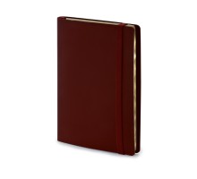 Ежедневник недатированный А5  "Oxford" бордовый