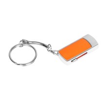 USB 2.0- флешка на 32 Гб с выдвижным механизмом и мини чипом